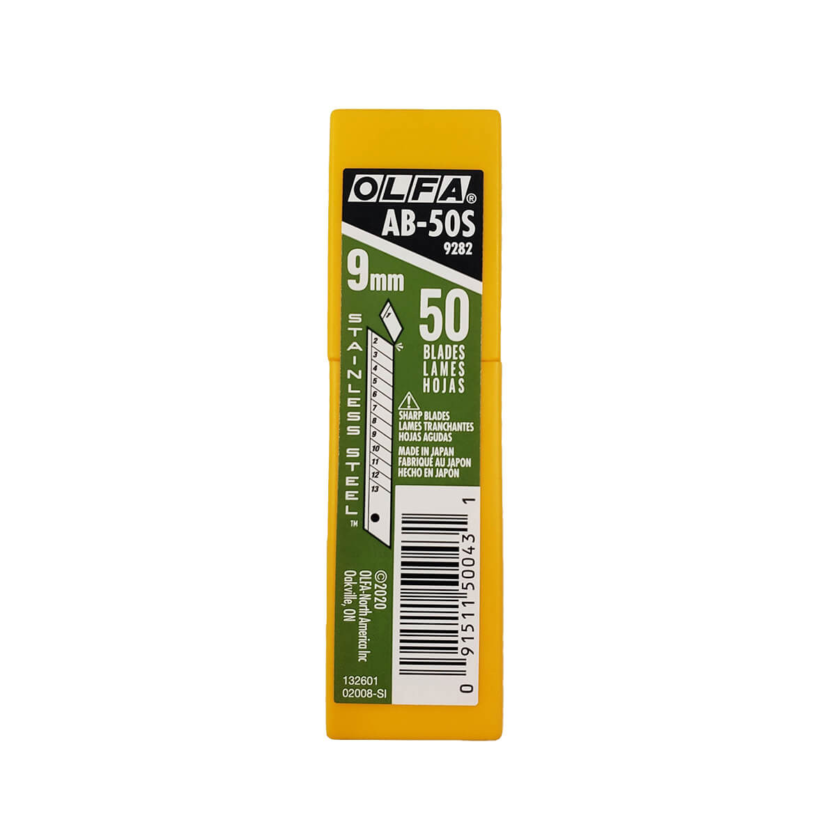 OLFA AB-50S S.S. SNAP BLADES(50PK)