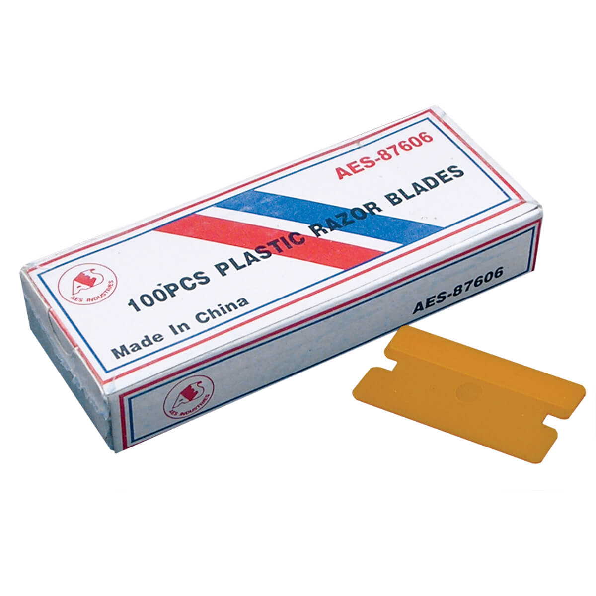 PLASTIC RAZOR BLADES 100CT